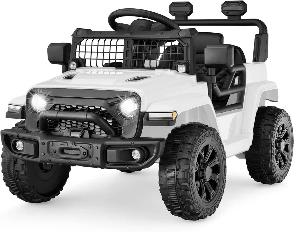 Carro Electrico Para Niños De 3 A 5 Años Montar Manejar Y Jugar Con Luces NUEVO