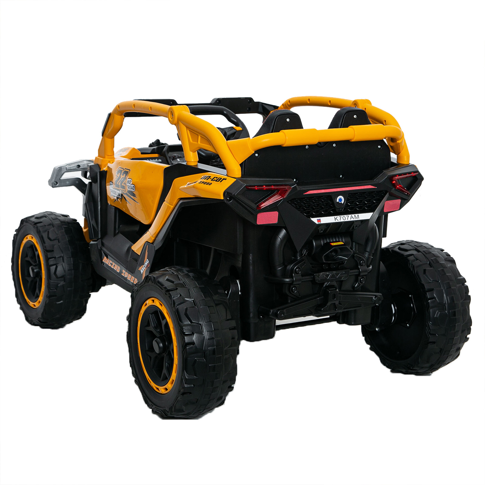 12V Ride on Models Truck Car Kids Electric 2 Seater UTV For 3-6 Years Old Yellow