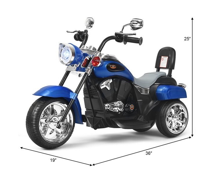 Electric Child Motorcycle Harley Davidson Battery Powered Bike Motor Ride On Toy