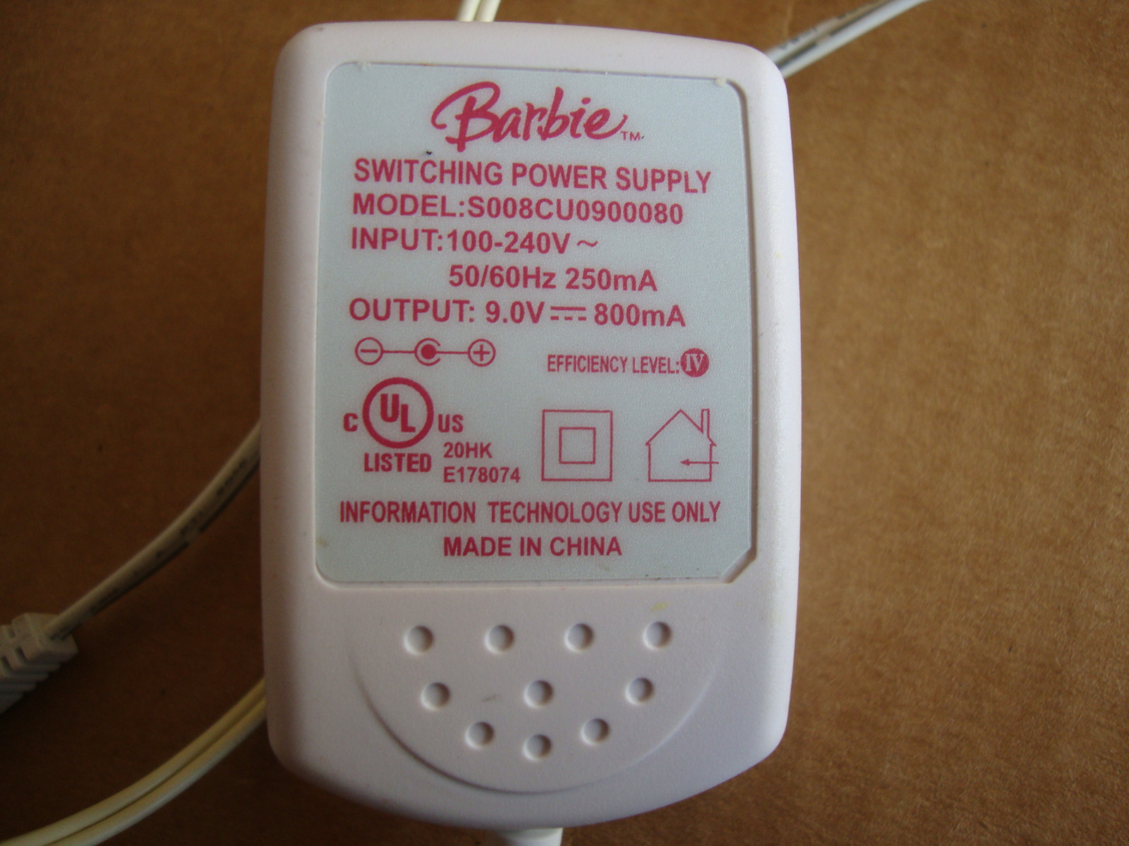 Barbie Switching Power Supply #S008CU0900080