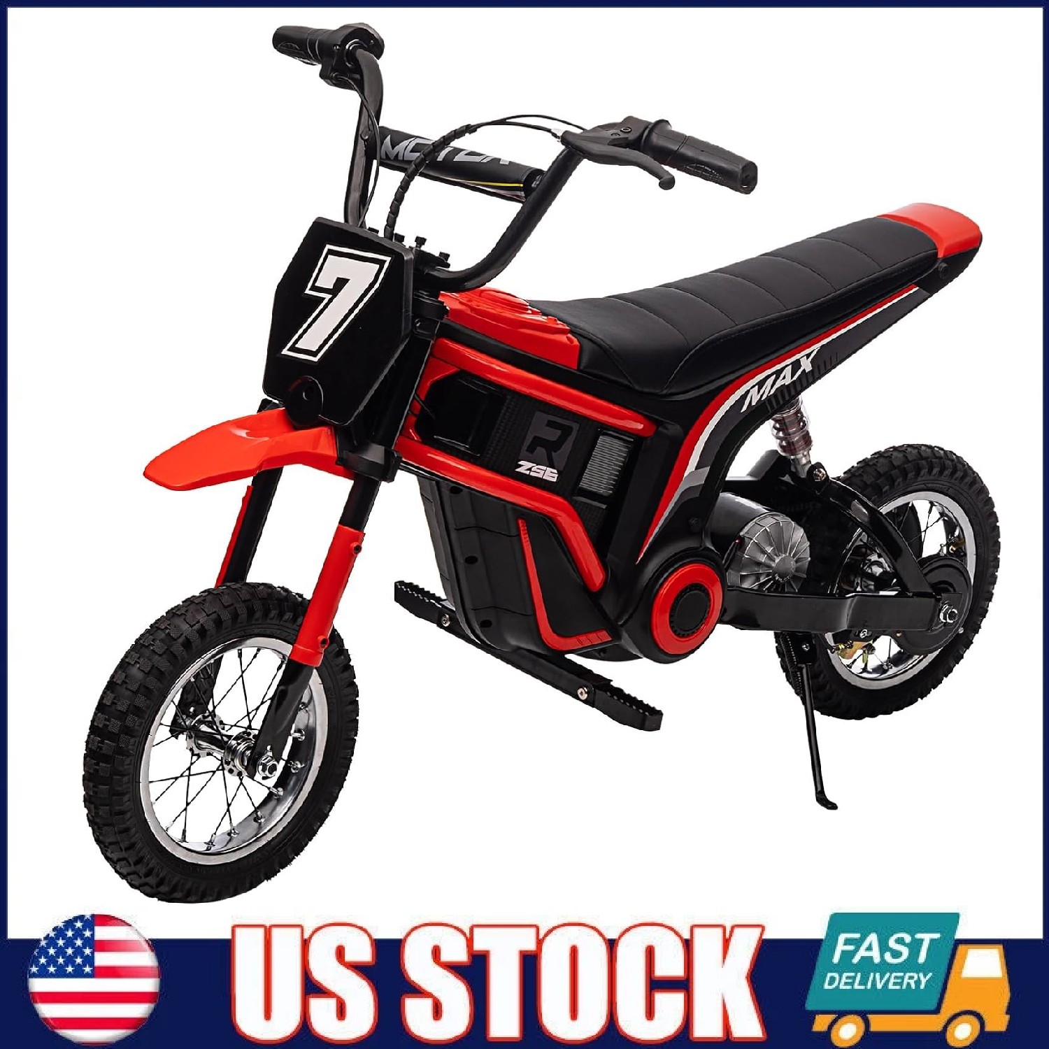 Kids 24V Electric Dirt Bike Off Road Bike Ride On Motorcycle Motocross 2 Speeds