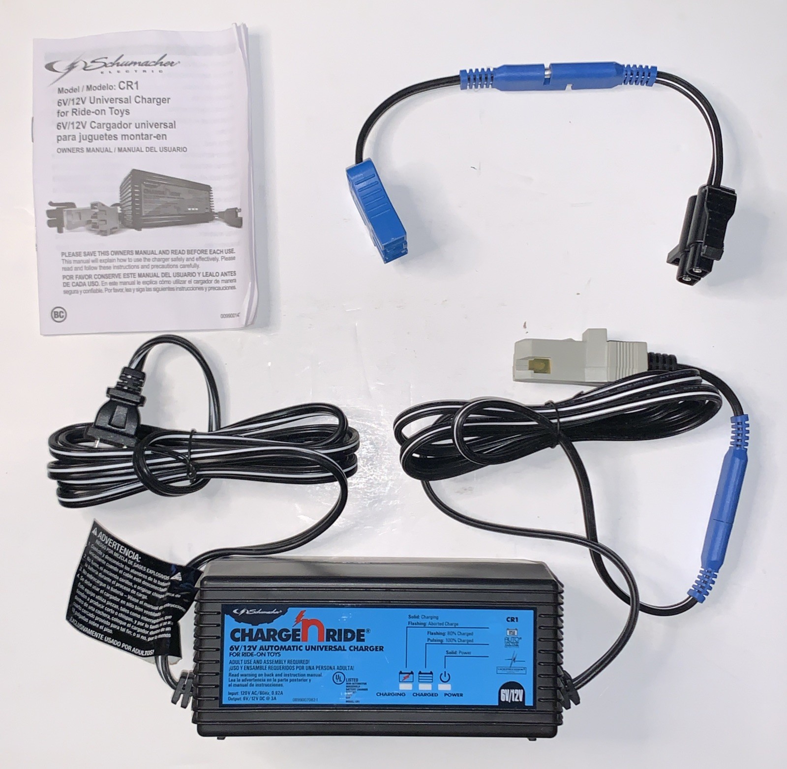 Schumacher Electric Charge ‘n Ride Universal Battery Charger and Maintainer Toys