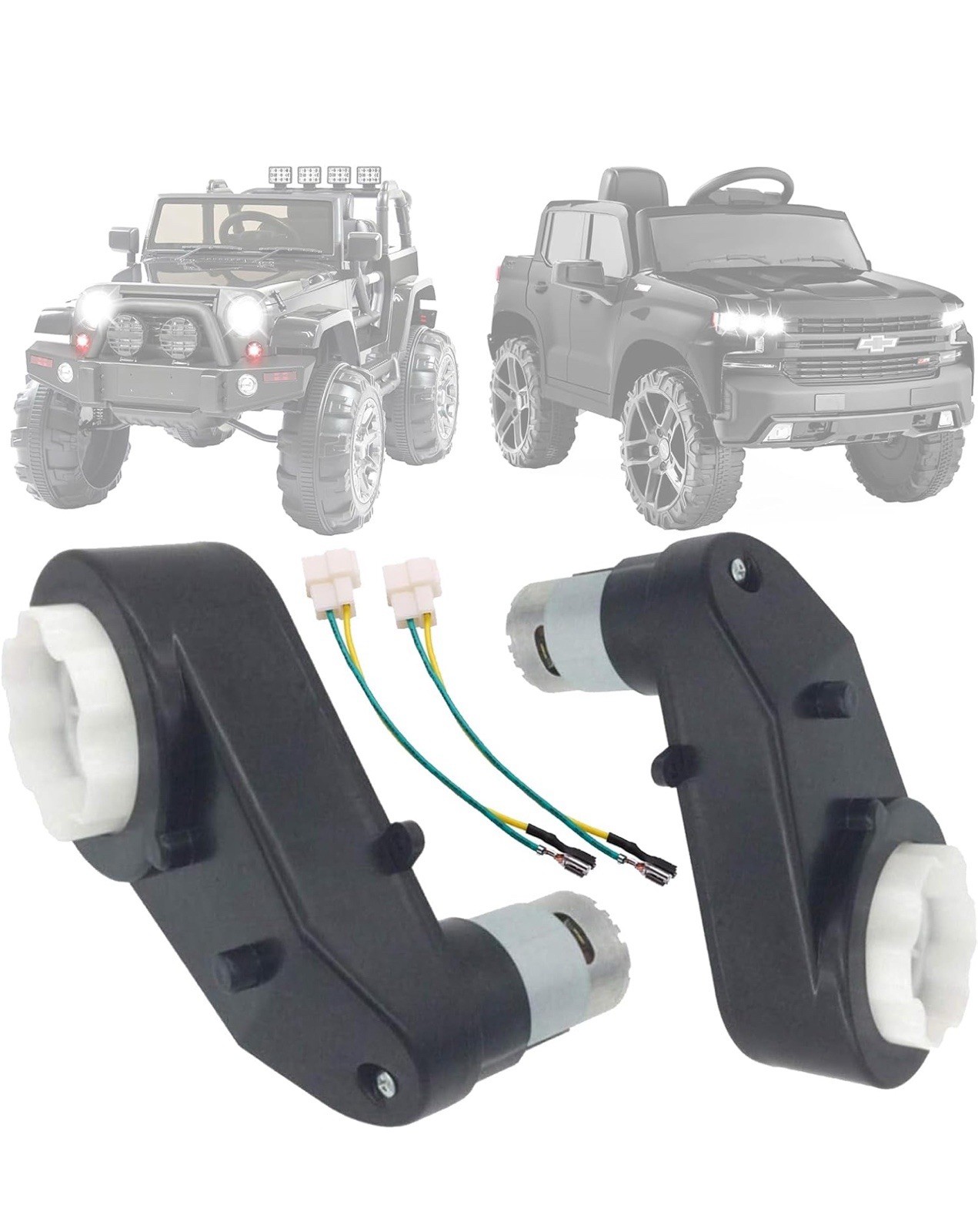 12V 35000RPM High Speed RS550 Drive Motor Gearbox, for Toy Riding Ride On X2