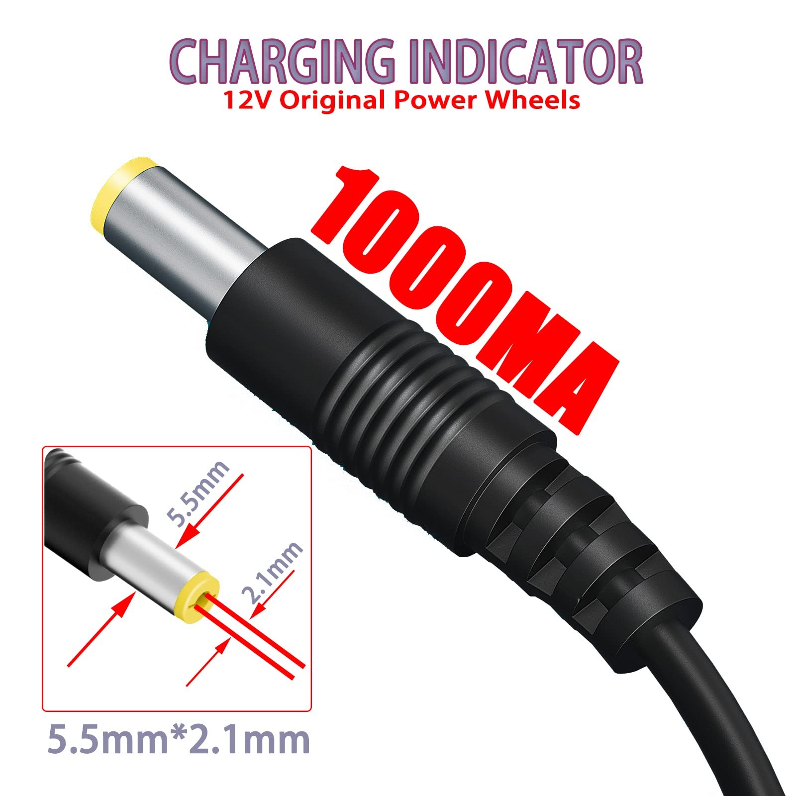 12V Charger for Kids Ride On Car Toys 12 Volt Battery Charger Best Choice Pro…