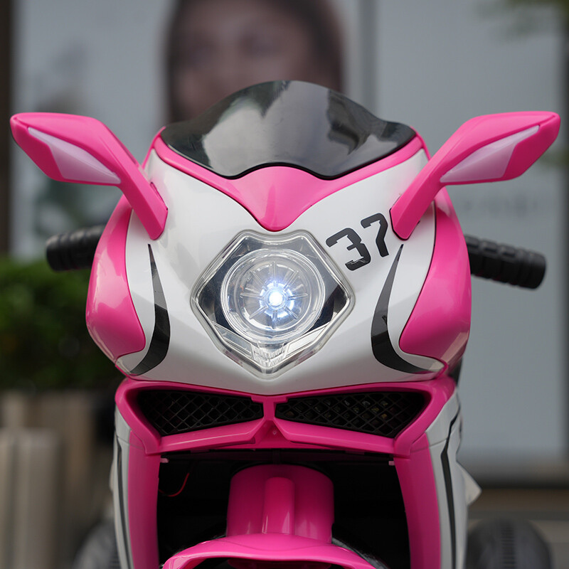 6V Kids Electric Motorcycle/Electric Ride-On Motorcycle for 3-4 Years Old Girls