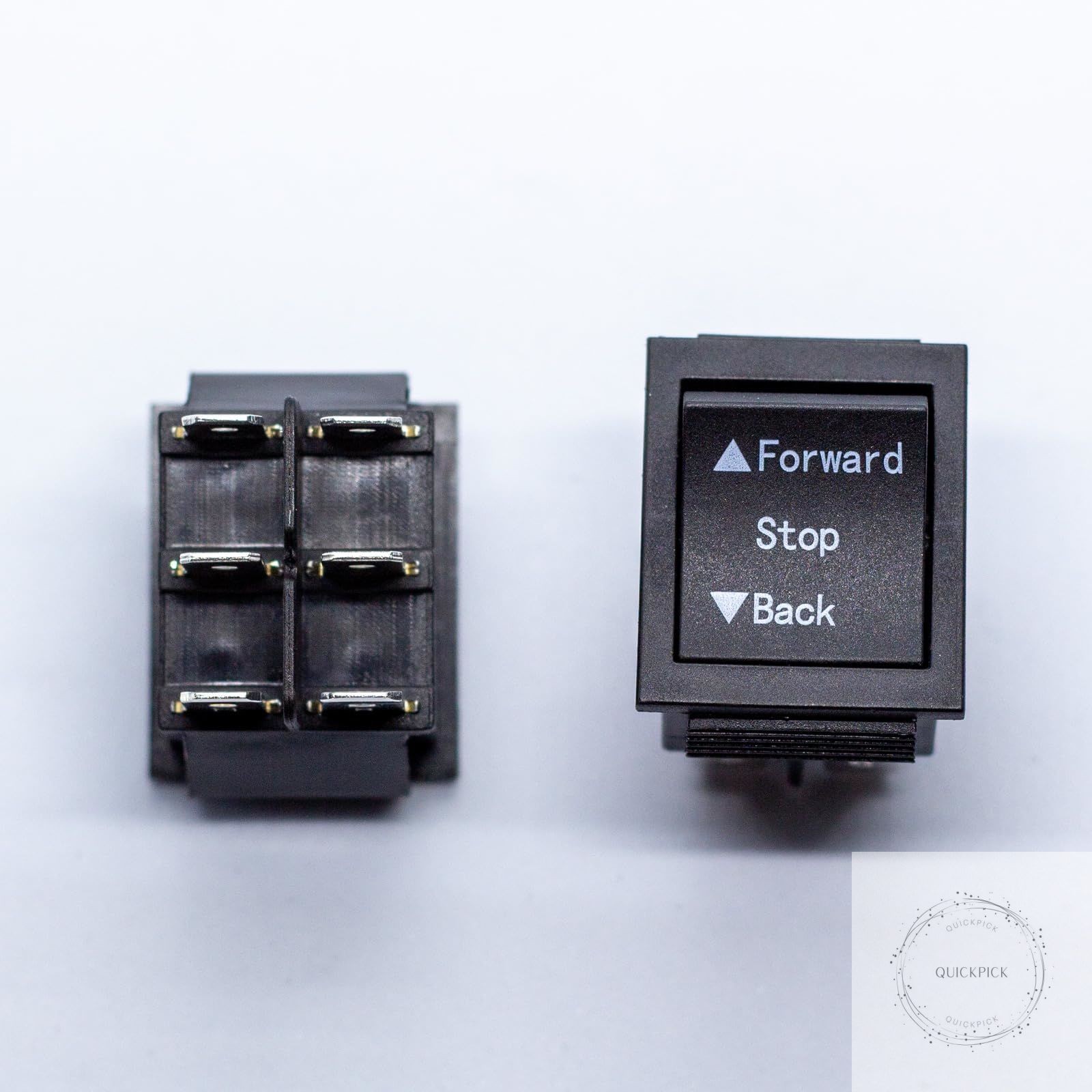 2 Pcs Universal 6V 12V 24V Forward Reverse Switch Compatible with Power Wheels