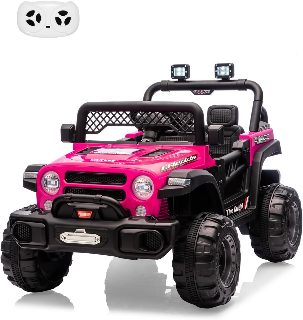 12V Kids Ride on Truck Toys for Big Kids Electric Vehicle with Parent Remote