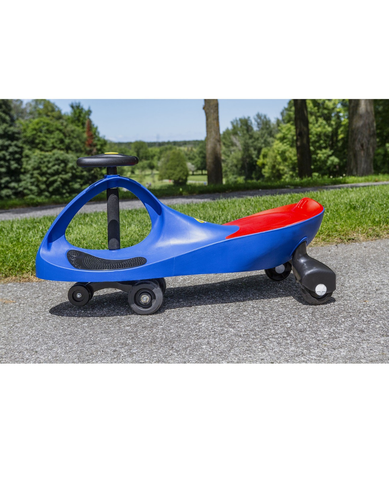Ride On Wiggle Car Kids Toy Green Red Blue No Pedals 220 Lb Capacity