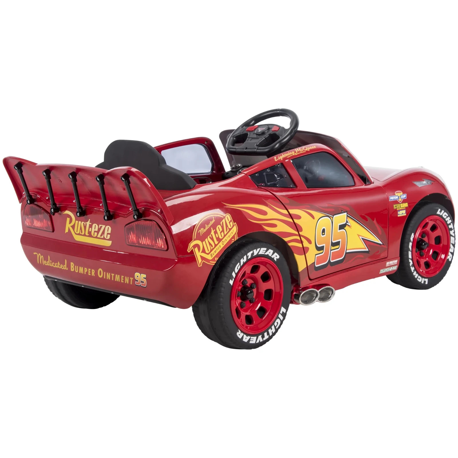 Huffy 6V Disney Pixar Lightning McQueen Ride-On Toy Kids Ages 3-7