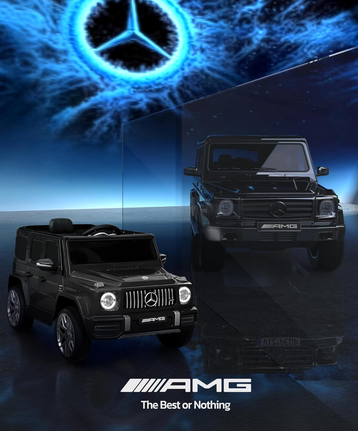 Mercedes-Benz AMG G63 12V Ride-On Car with Remote Control