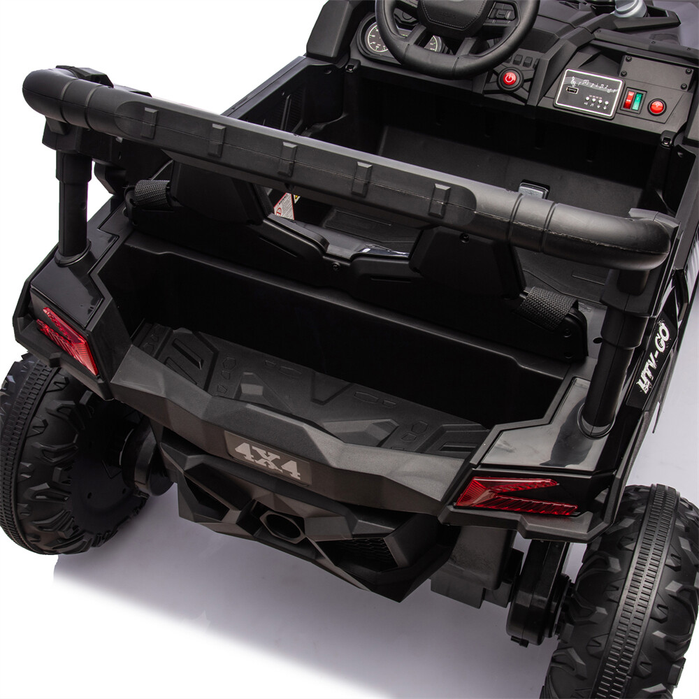 24V Kid Ride On UTV w/ Remote Control Kids 2 Seater Car Toy 2.49-3.73MPH Aged 3+