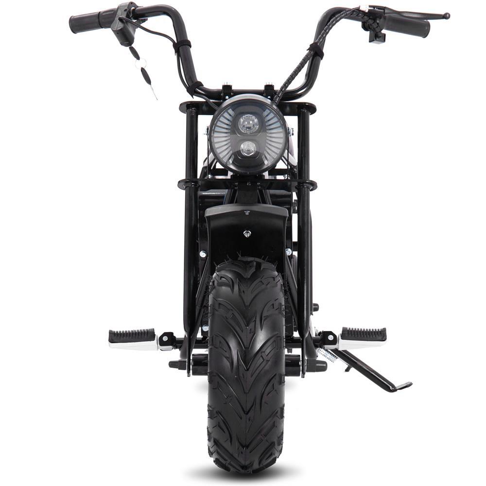 MotoTec 48v 1000w Electric Lithium Powered Mini Bike Speed upto 20MPH – Black ✅