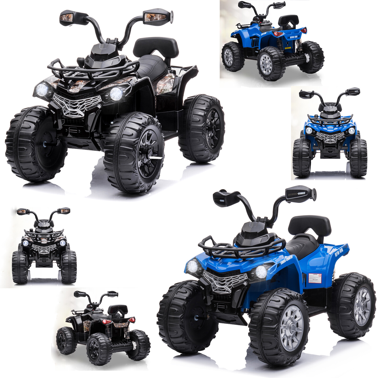 12V Electric ATV Quad Kids Ride-on Car Battery Powered Ride 4-Wheel Motorcycle