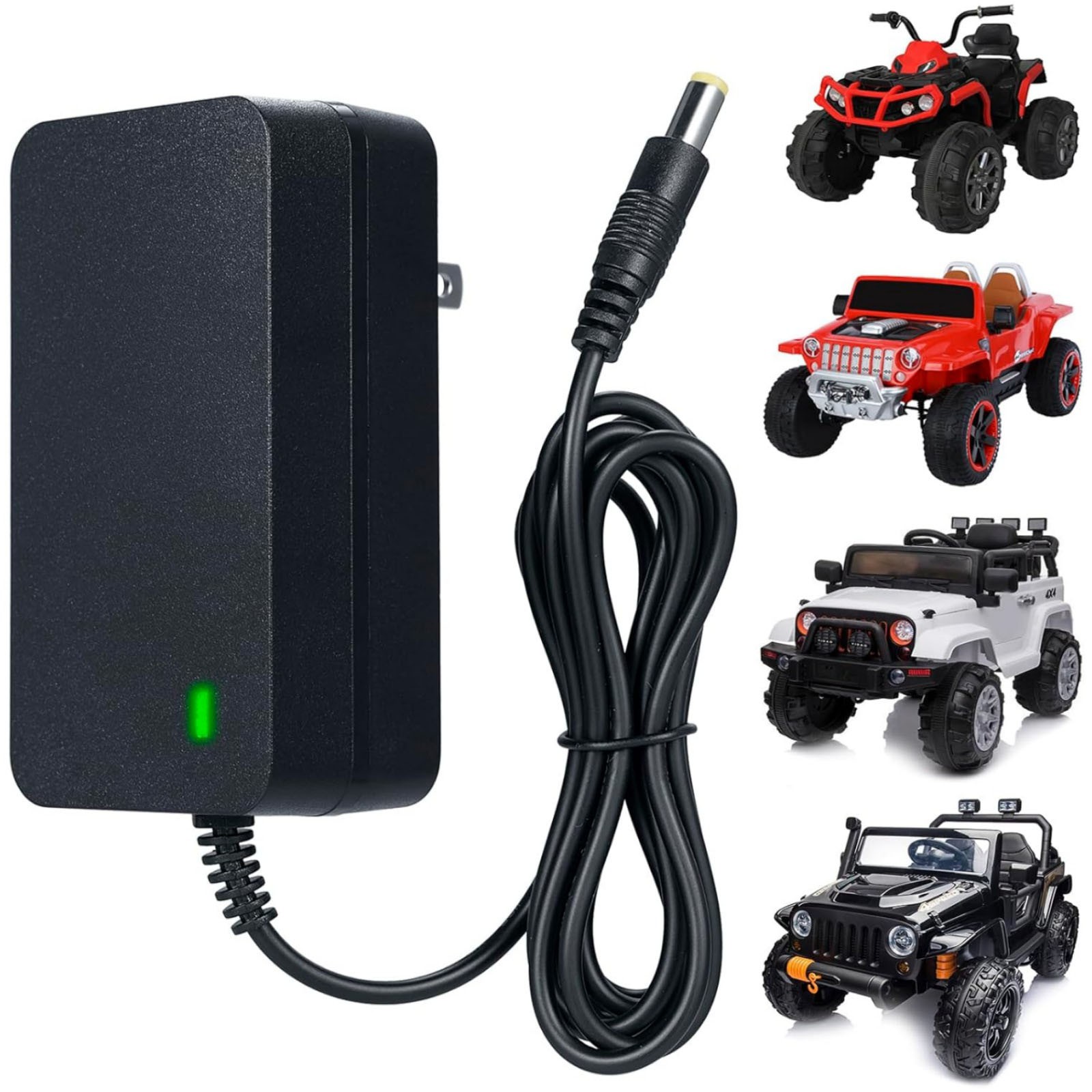 Brand New 24 Volt Kids Battery Charger For Ride On Car With Charge Indicator
