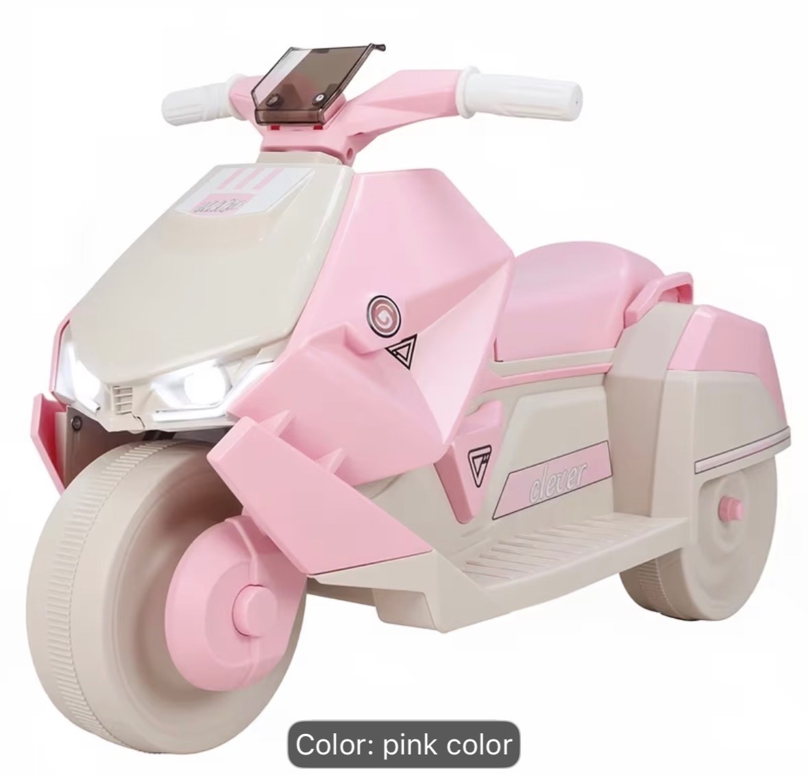 6V Motorcycle Toy For Kids Ages 3 To 6 With Led Lights & Interstellar Music