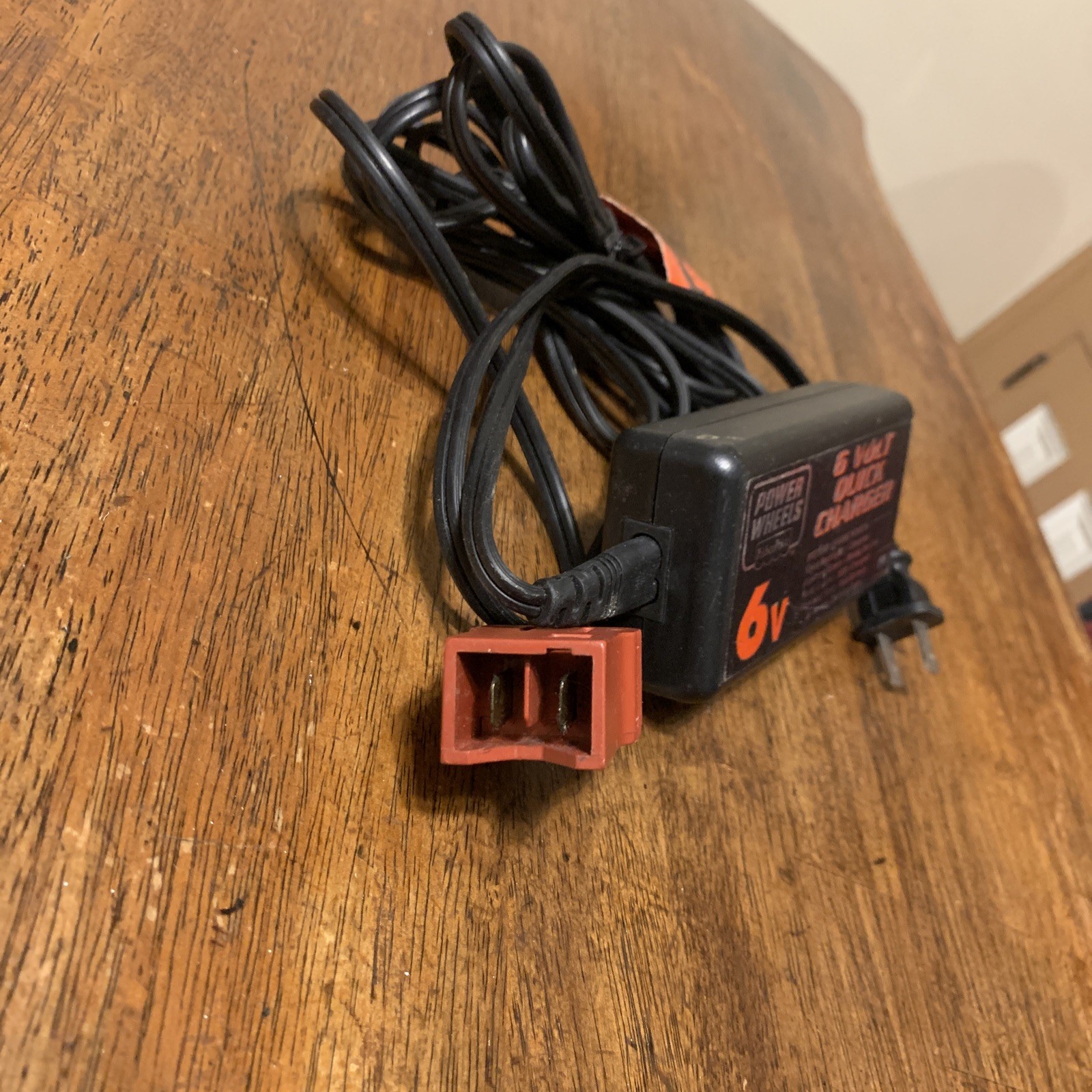 POWER WHEELS FISHER PRICE 6 VOLT QUICK BATTERY 6V 2.5A FAST CHARGER 00801-1484