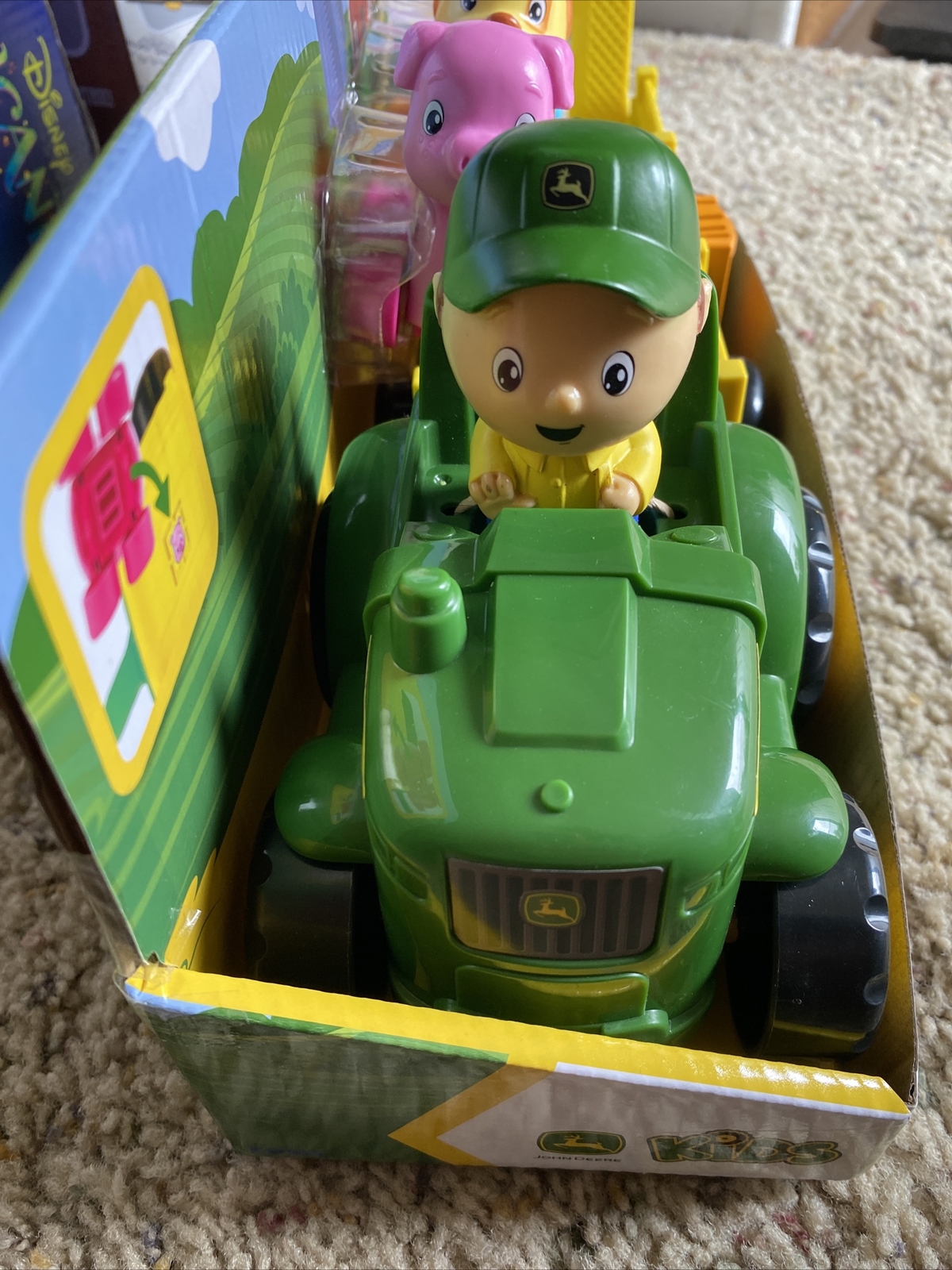 John Deere Kids Animal Sounds Wagon Ride-LP76699 Brand New in Box! T17