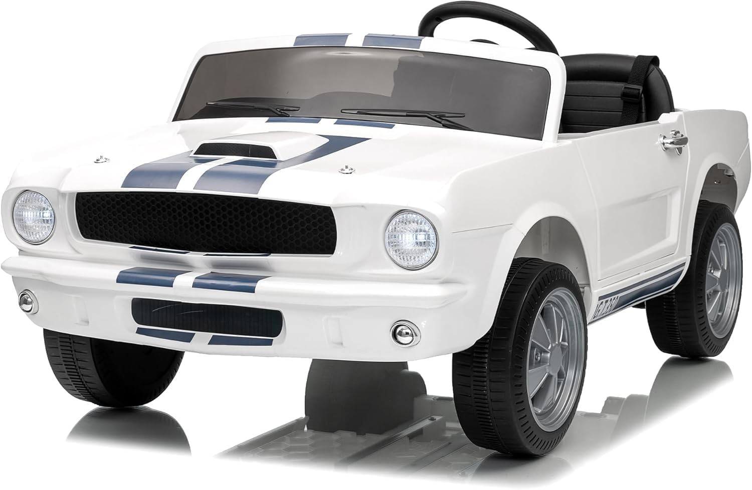 24V 7AH 2-Seater Licensed Shelby GT350 Ride-on Car for Kids with Remote Control