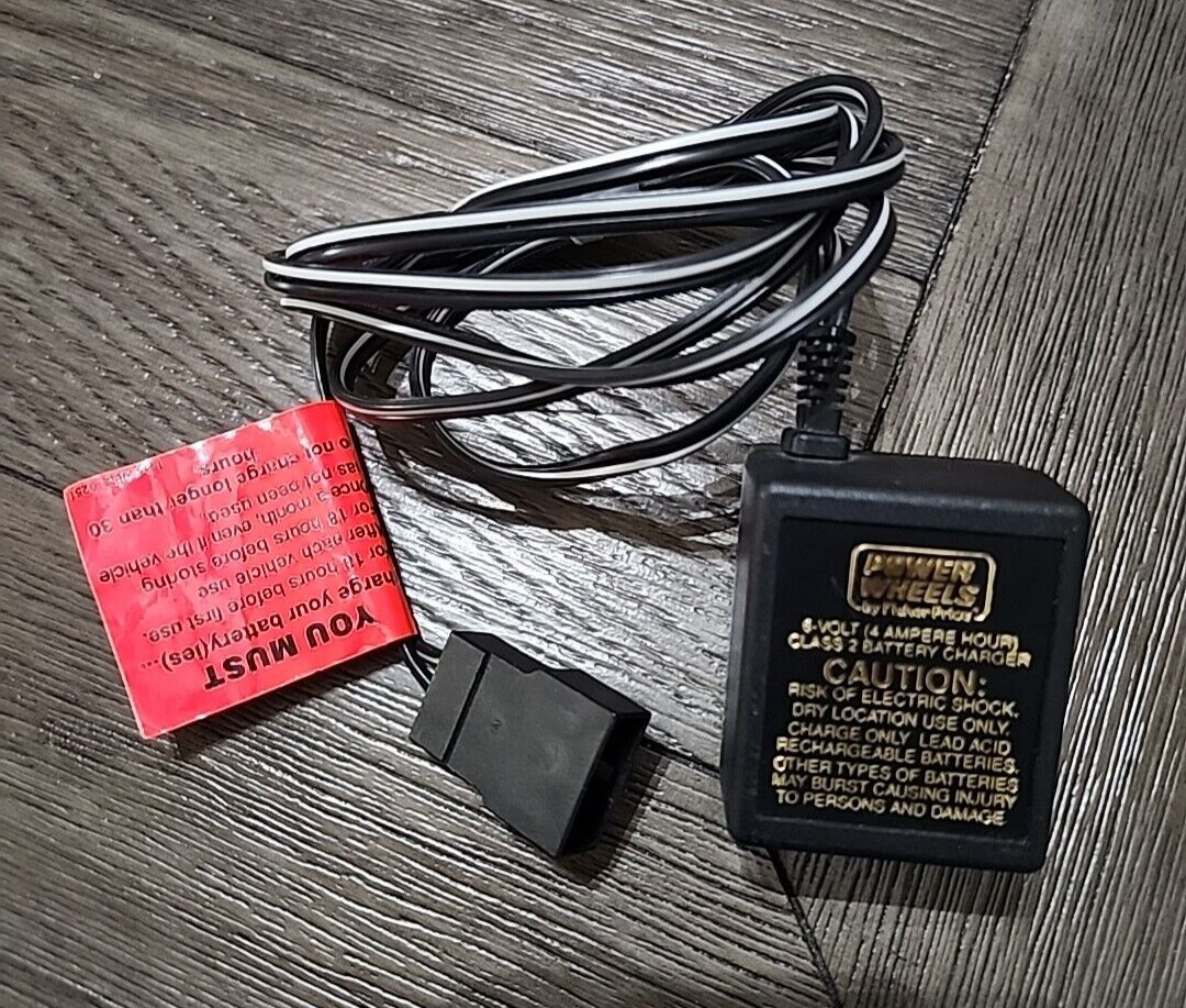 Power Wheels by Fisher Price 040135 Class 2 Battery Charger, 6V 4A