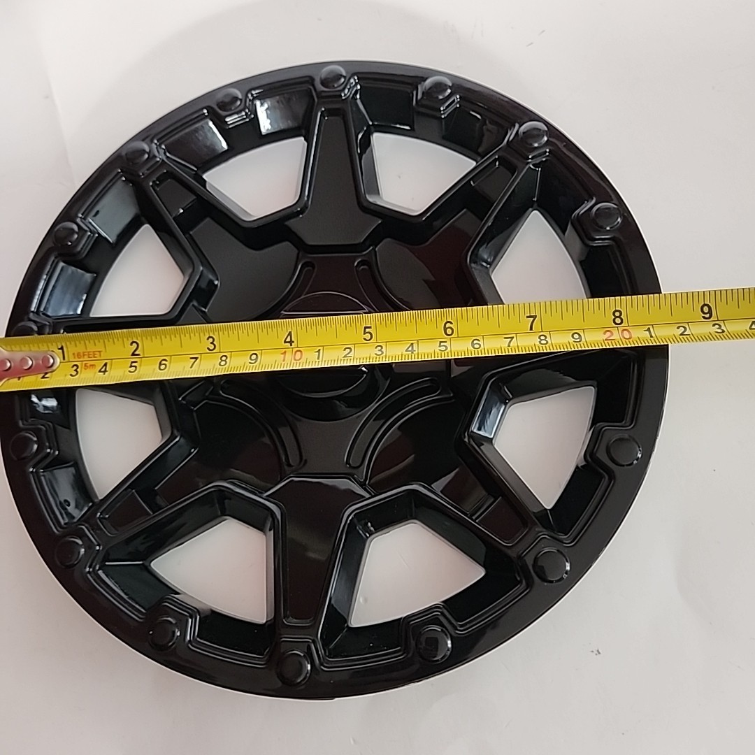 Hub Cap For Wheel Tire for Kids Ride On Toy Honda Talon 1000R Plastic Black