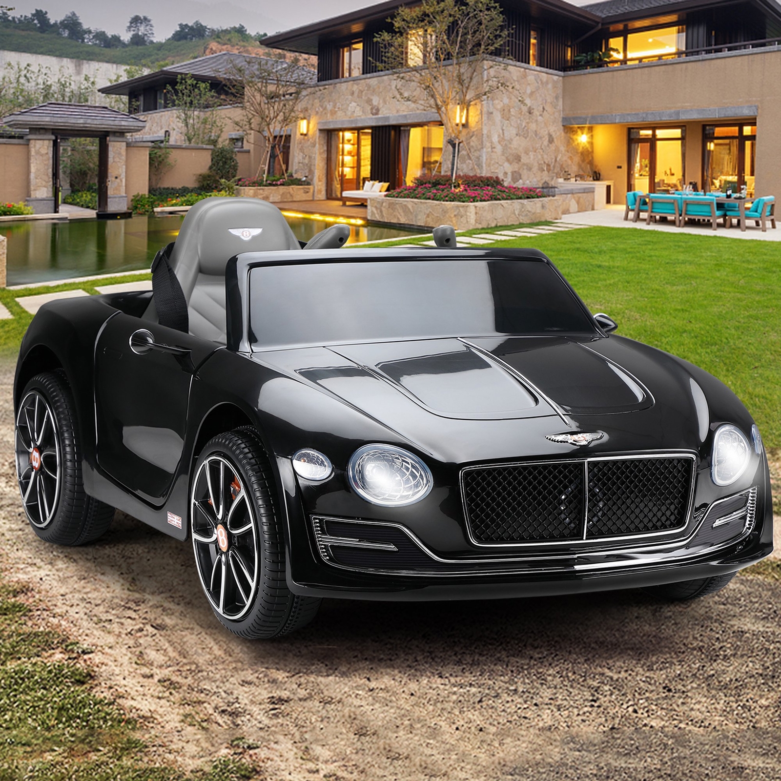 12V Licensed Bentley Kids Ride On Car Kids Gift Electric Toy w/ Remote Control