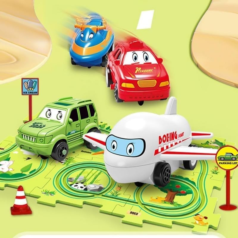 Amazing D-Jeep Race Car – Requires 1 AAA Battery, Perfect Gift for Kids