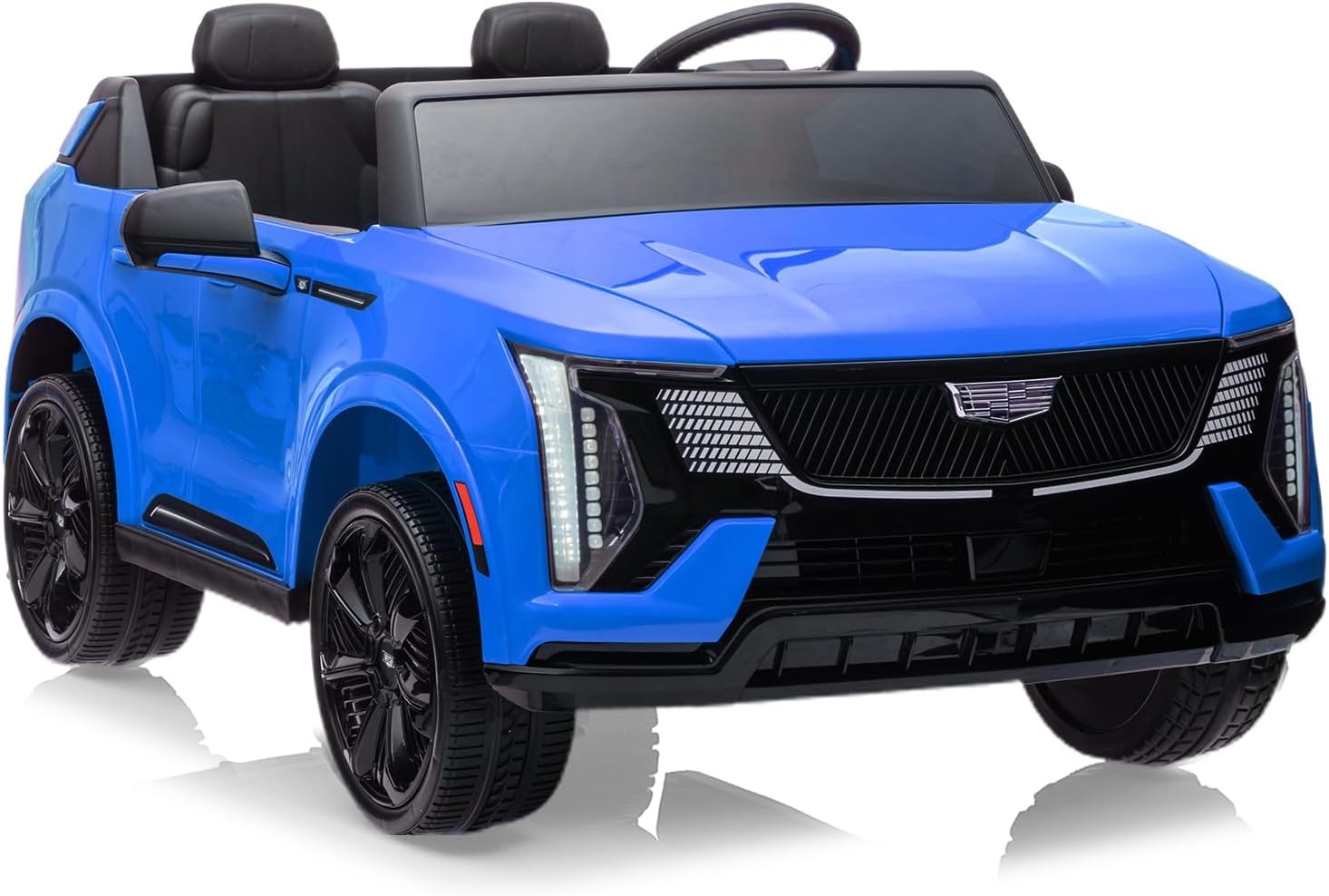Kids Ride On Car Licensed Cadillac 24V 2 Seater Parent Remote LED MP3 USB