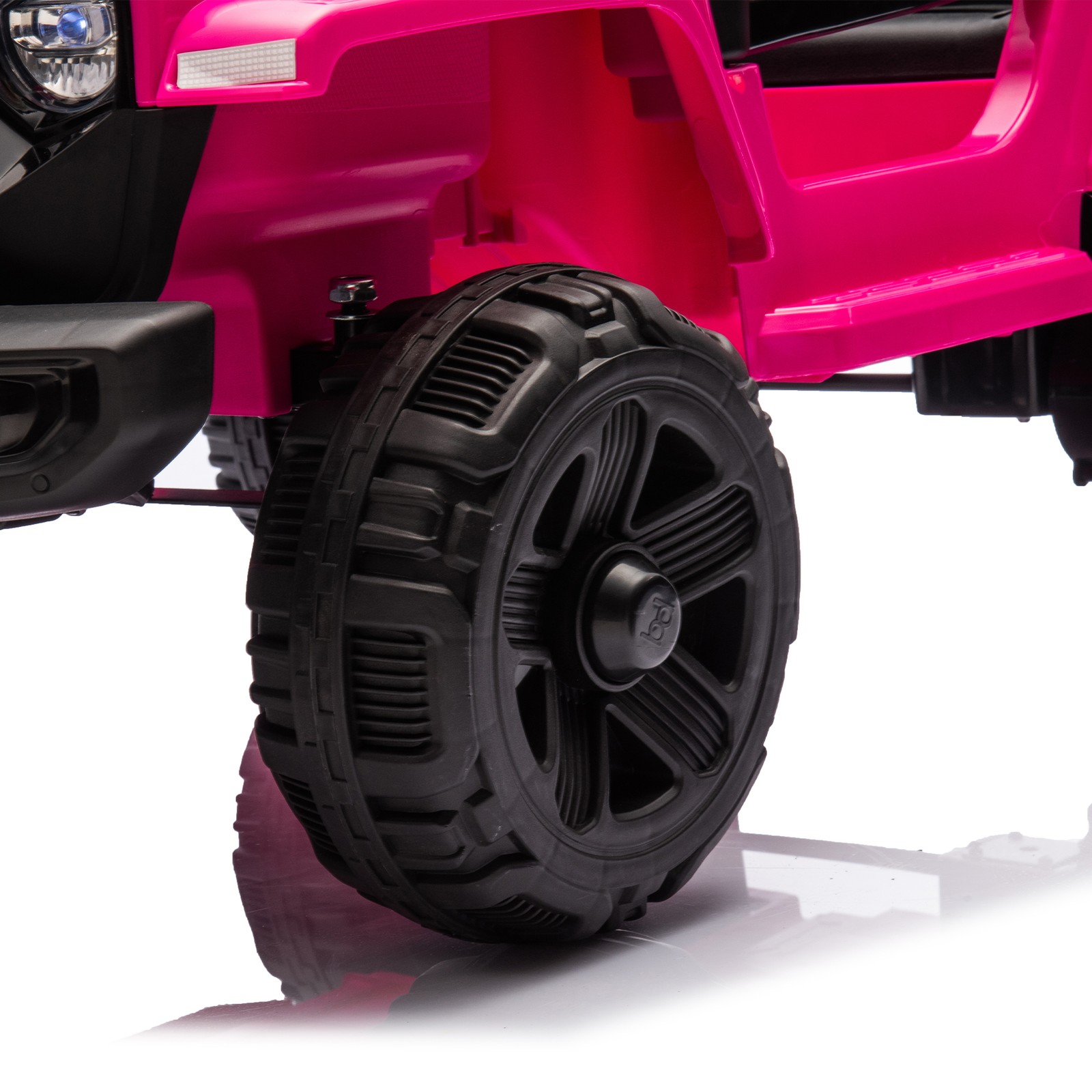 12V Kids Ride On Electric Truck Car Early education function kids aged 1-4 Pink
