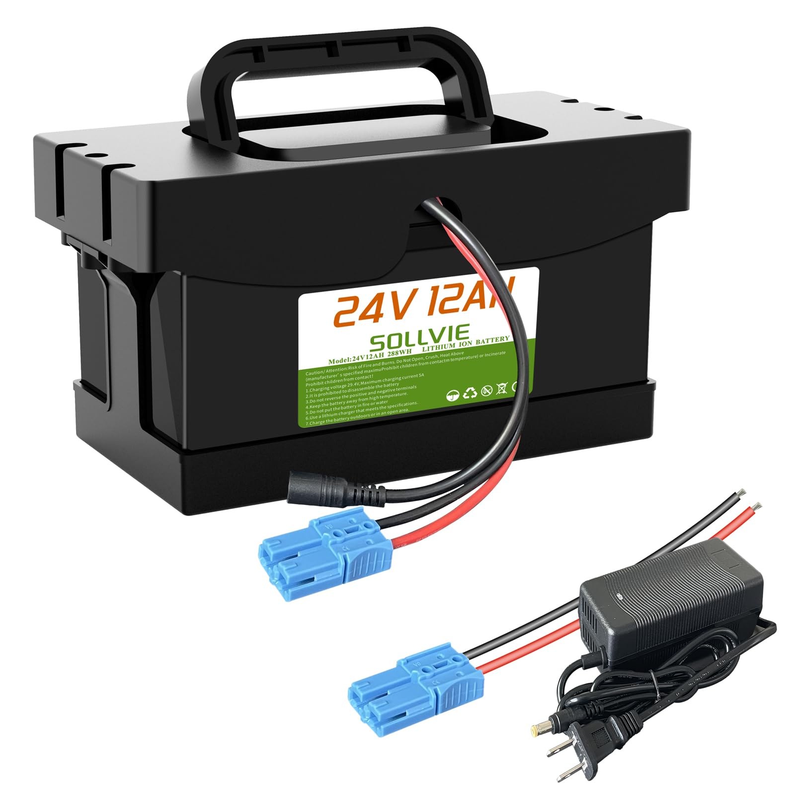Upgraded 24V 8Ah Lithium Battery For Dynacraft UTV