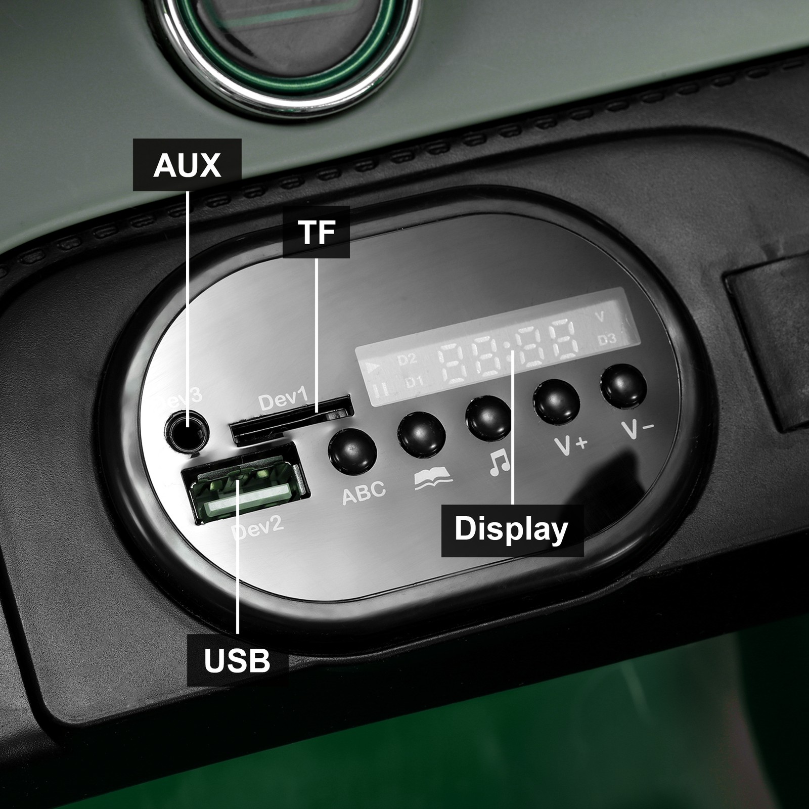 Bentley-Style Licensed Electric Kids Ride-On Car with Remote Control Toy Gift