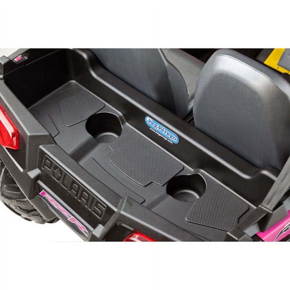 Peg Perego Polaris Ranger RZR 900 12V Battery-Powered Ride-on Toy Red or Pink
