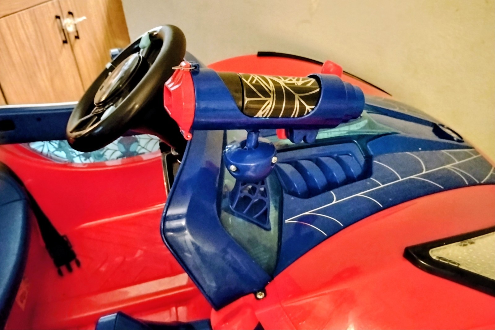 Kids Spider-Man Superhero Battery-Powered Vehicle w/ Authentic Graphics, Ages 3+