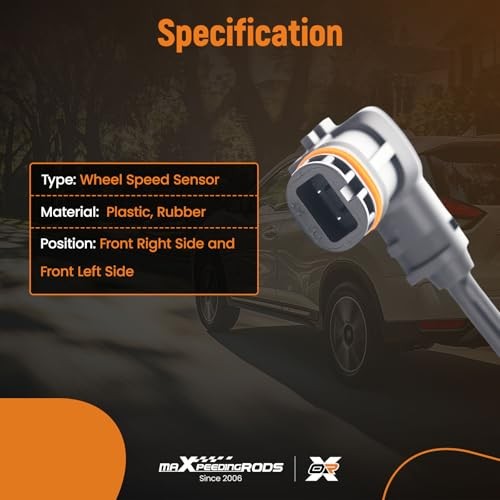 maXpeedingrods Front Left and Right Side ABS Speed Sensor Set for Mercedes