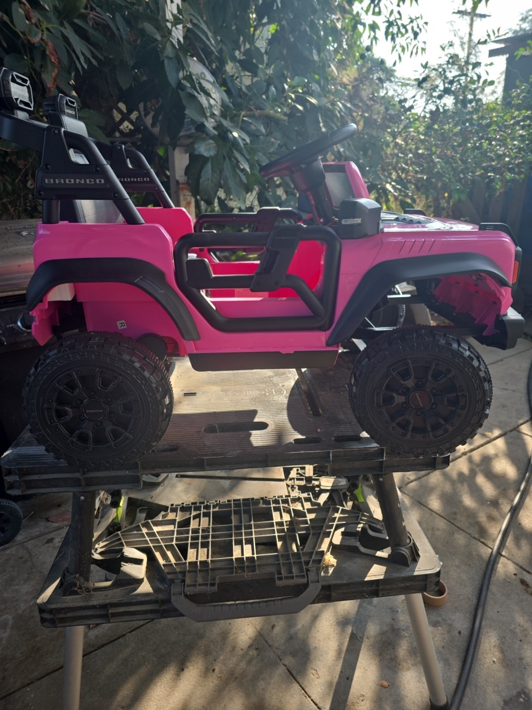 Ford Bronco Raptor 12V Powered Ride on Truck Toys, Kids Electric Car with Remote