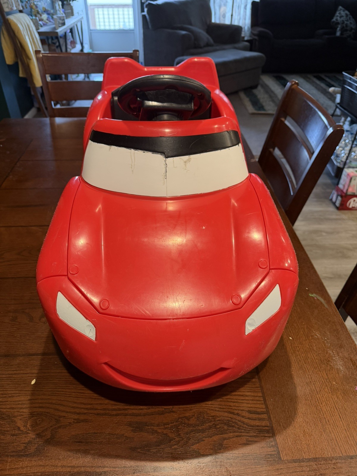 Vintage Power Wheels/Fisher Price Lighting McQueen CARS Ride On. No Battery