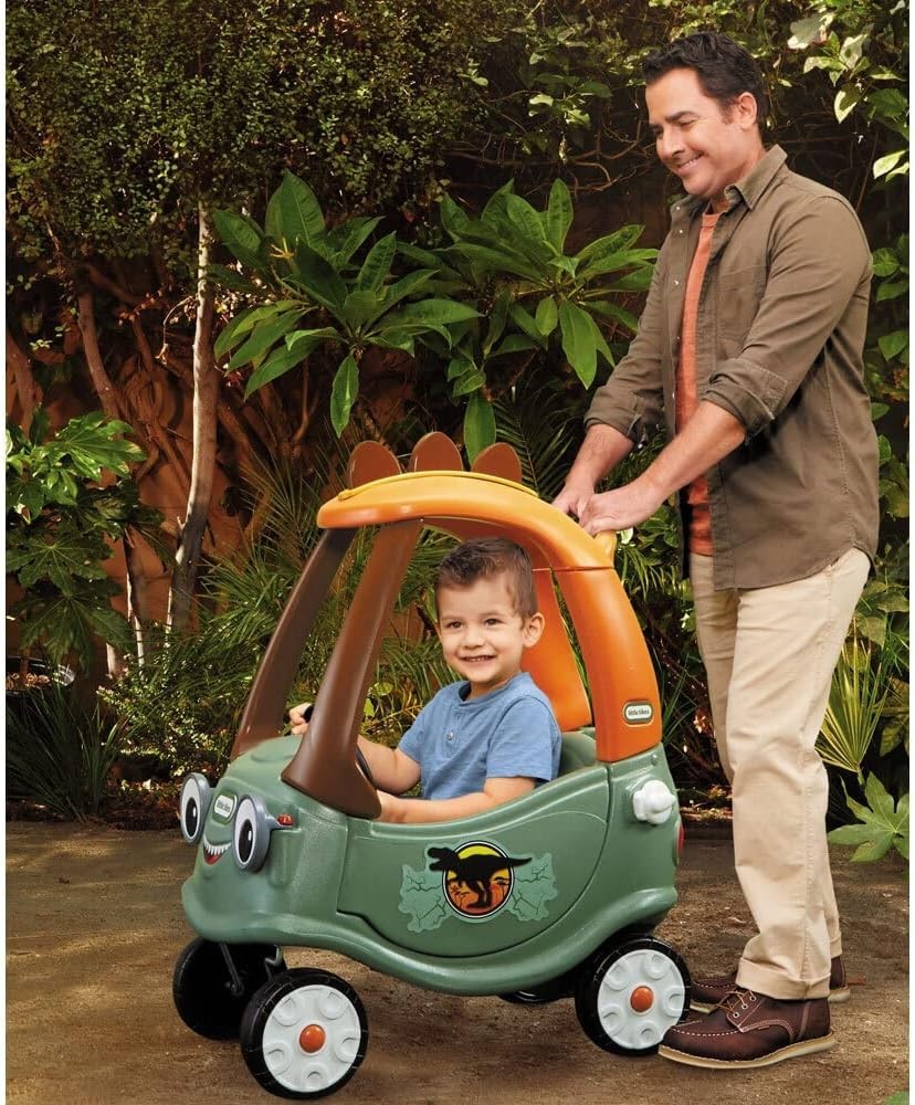 T-Rex Cozy Coupe Ride-On Car for Kids – Large Multicolor Fun & Adventure