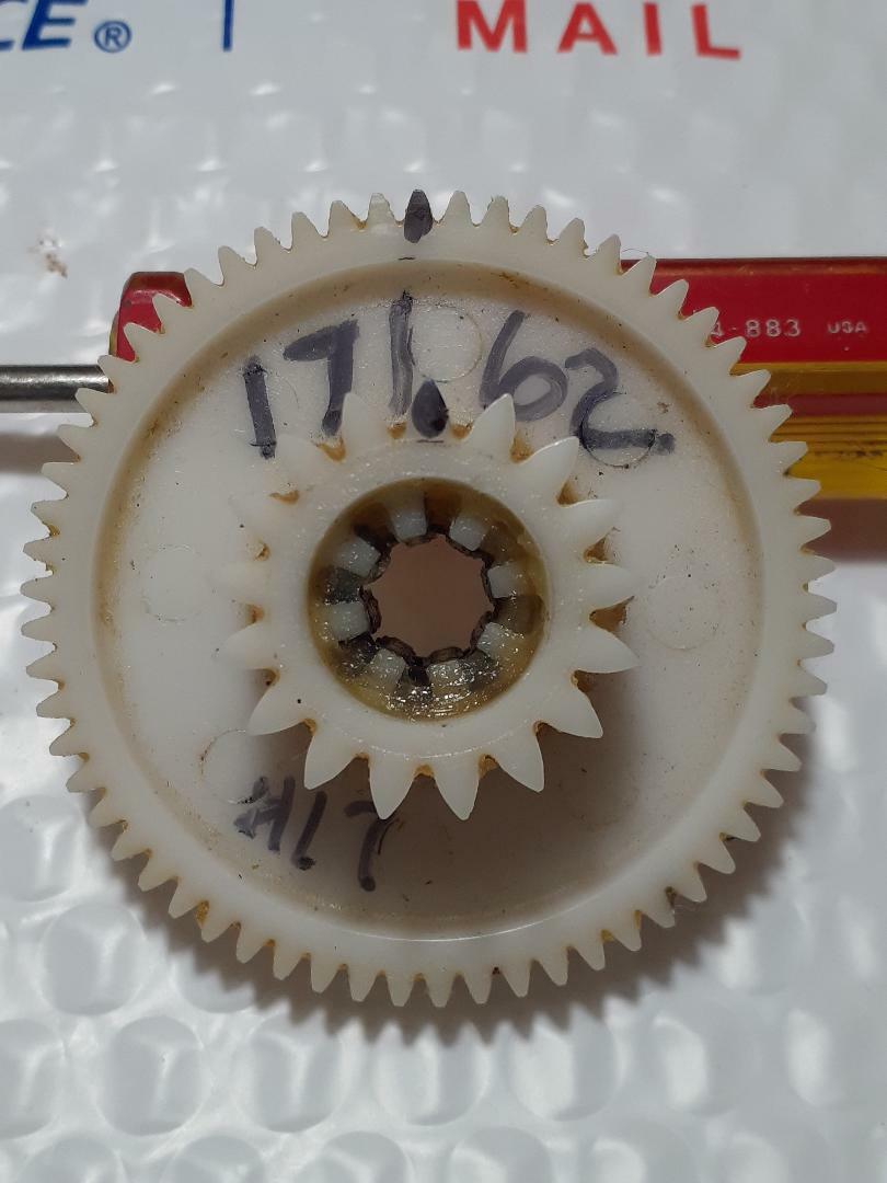 #17 Gear 17/62 TEETH Nylon Power Wheels Older #7 GearBoxes