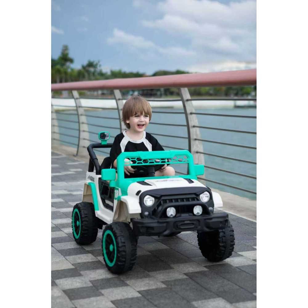 Kids Ride on Toy Car Parental Remote Control Electric 2-Seater Truck Xmas Gifts