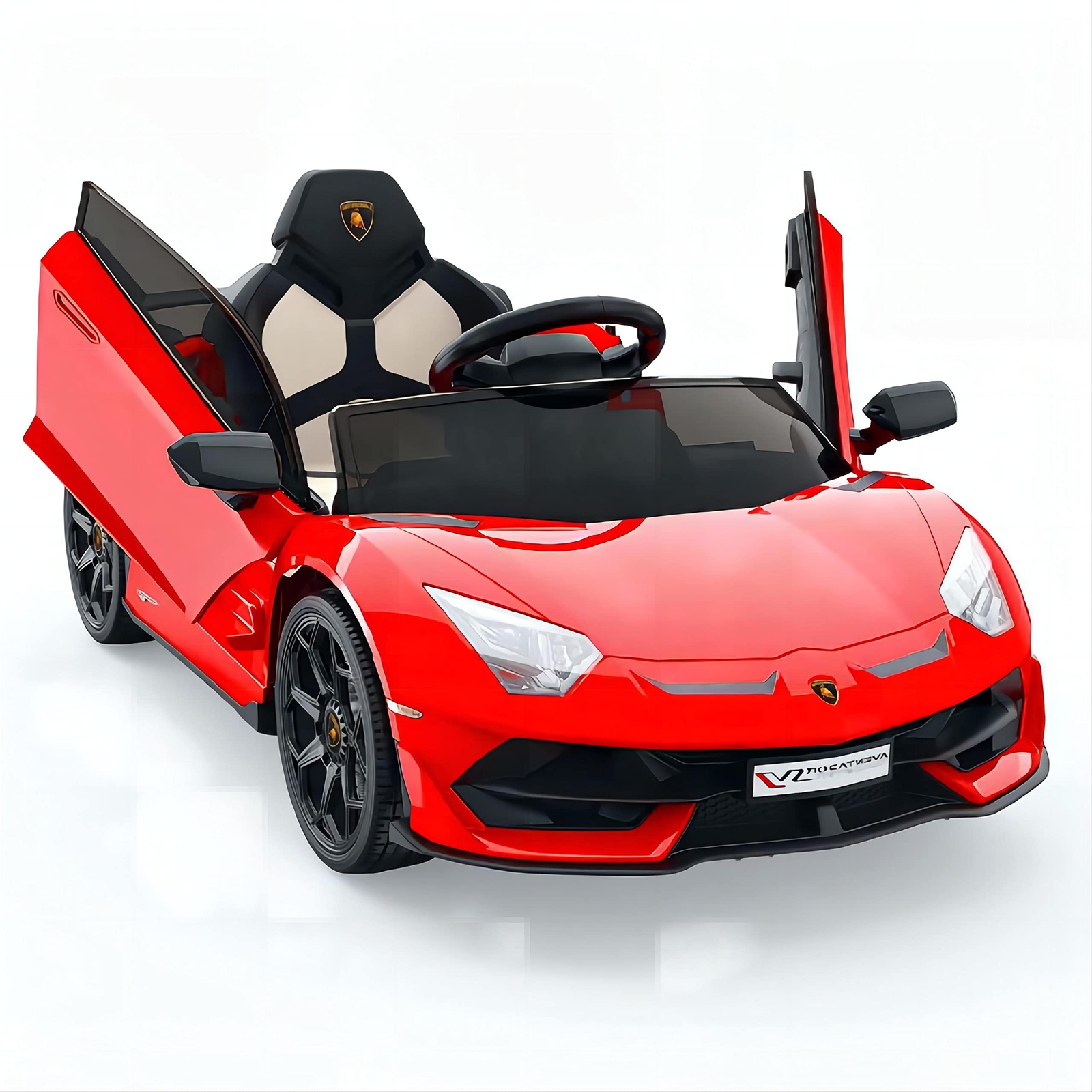 Kids Ride On Car, 12V Electric Vehicles Battery Powered Sports Car With Control