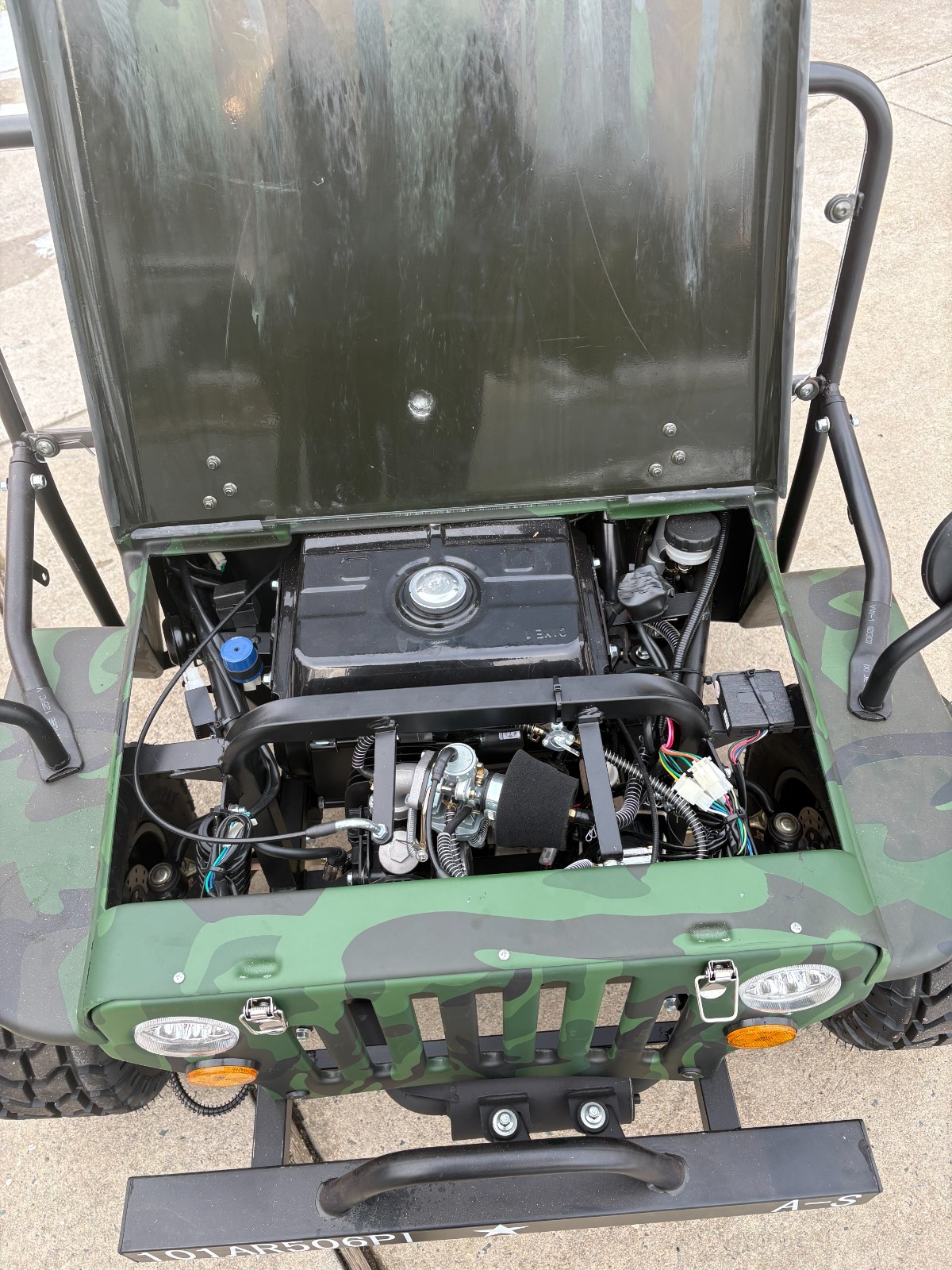 Kids Gas Powered 125CC Ride-On ATV Quad – 4 Wheeler Toy Vehicle Outdoor
