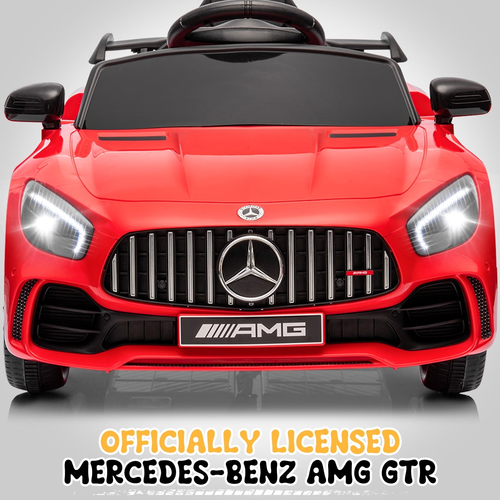 Licensed Mercedes-Benz Electric Ride Cars Toys Kids Power Wheels Remote Control