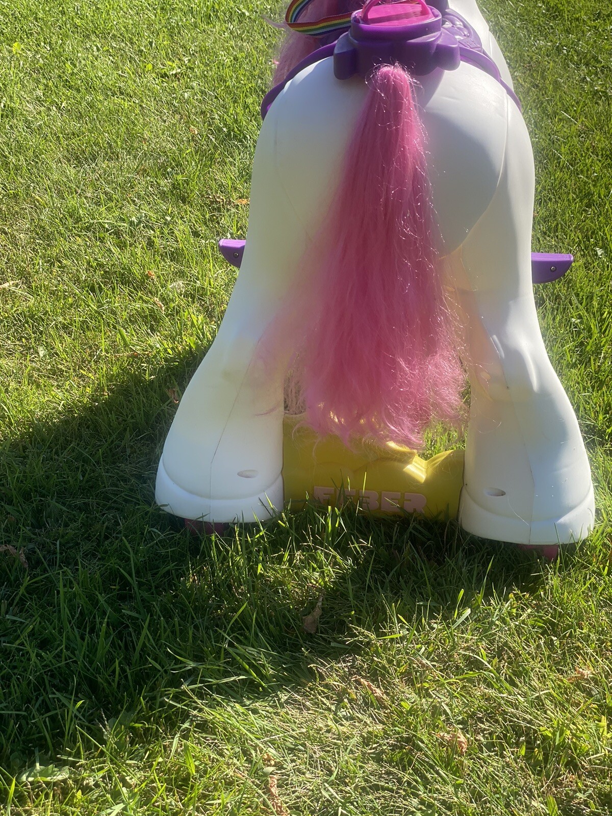 Famous Feber My Lovely Electric Ride-On Unicorn Toy 12 Volt