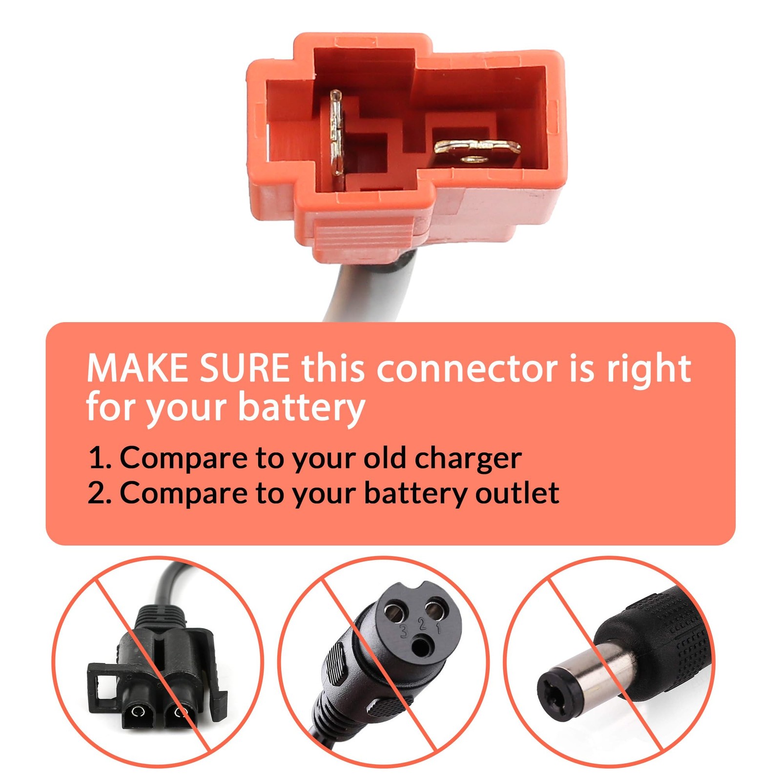 Battery Charger for 6V Ride On Toys, Power Supply Adapter for Kid Trax Frozen…