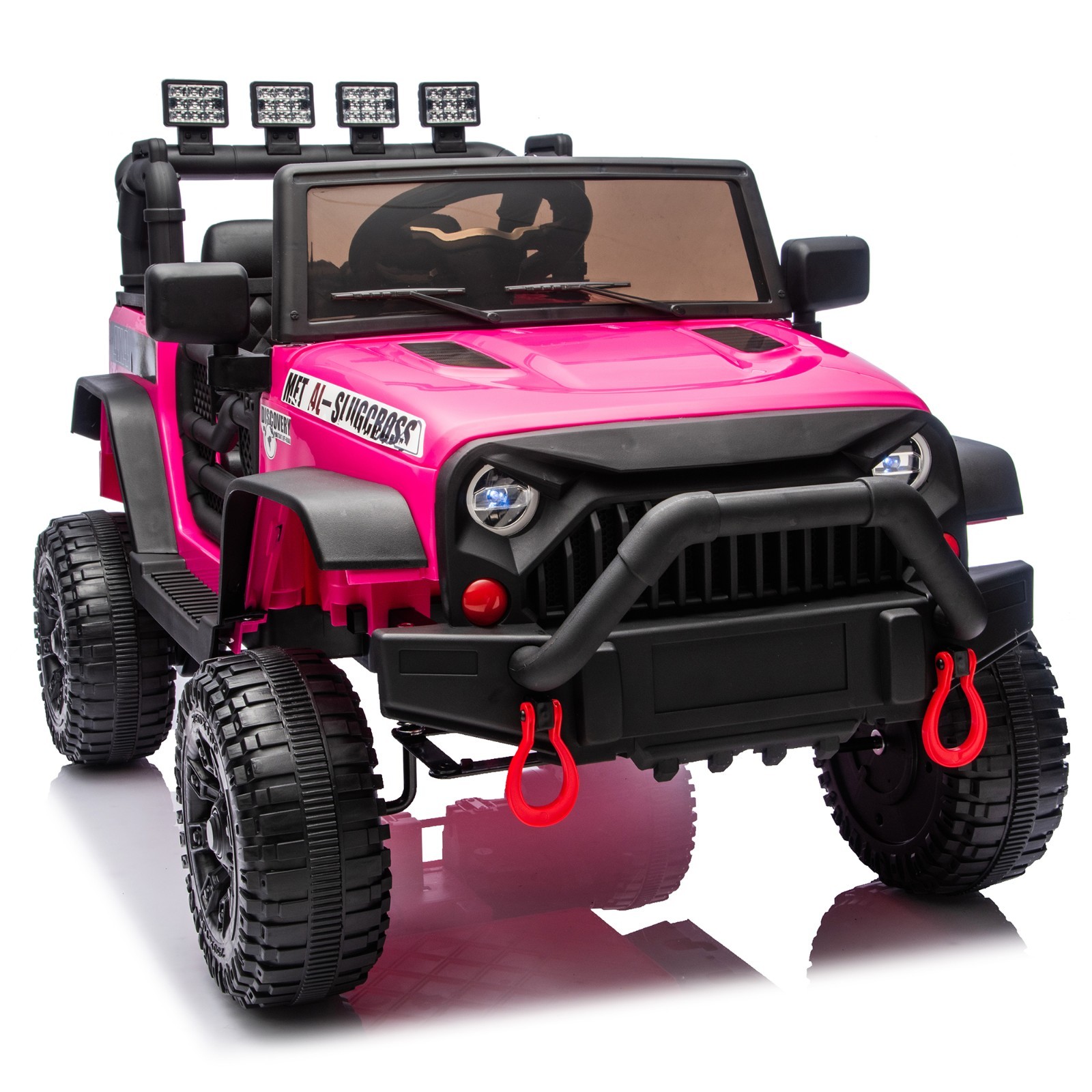 24V Kids Ride on Car Electric Jeep Truck Toy Power Wheels with Remote LED MP3