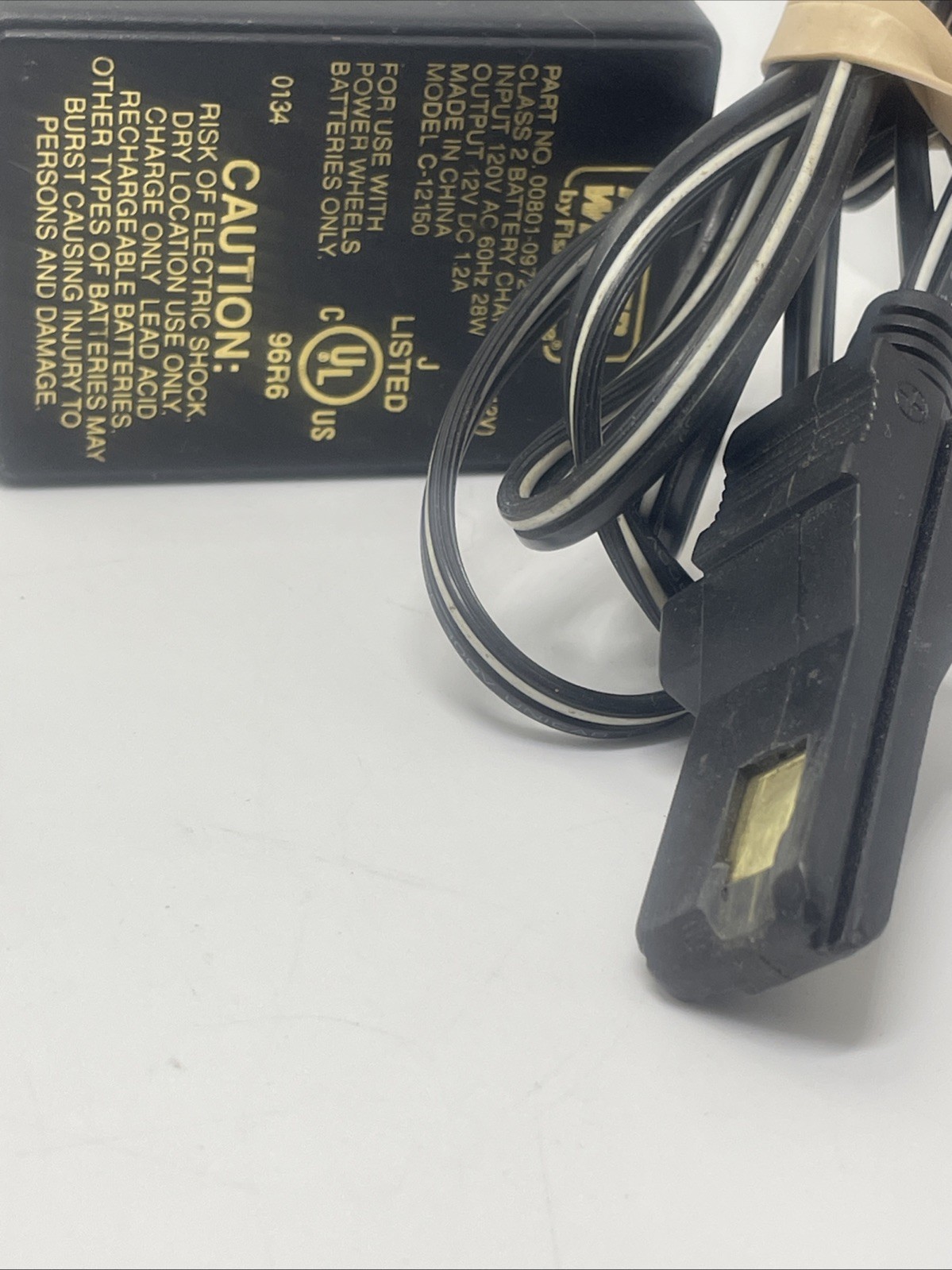 2 OEM Fisher Price Power Wheels 00801-0972 Model: C-12150 12 V ( 2 Chargers )