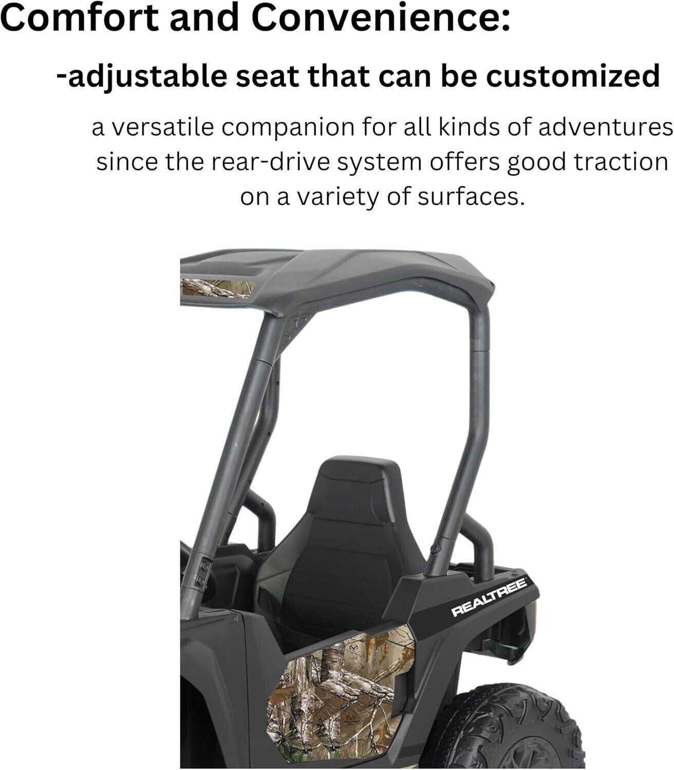 Best Ride On Cars Officially Licensed Realtree X1 UTV
