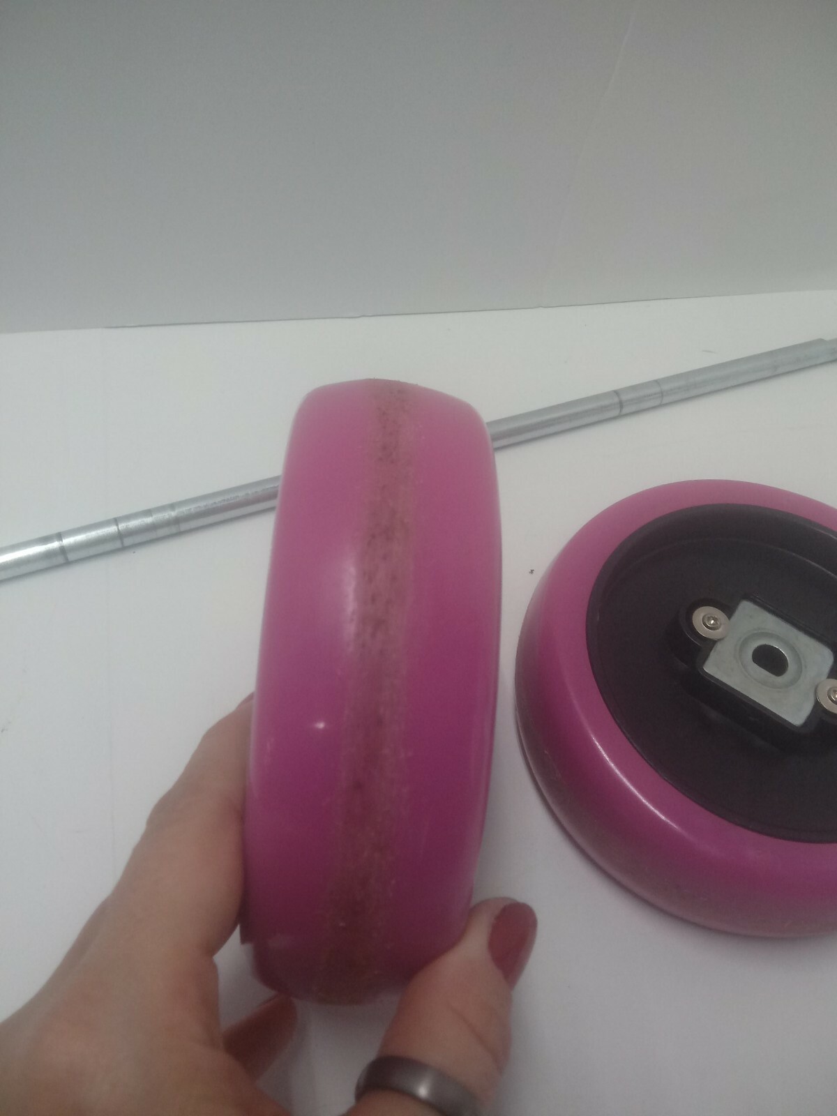 Feber My Lovely Unicorn Electric Ride-On Toy Replacement Rear Wheels With Bar