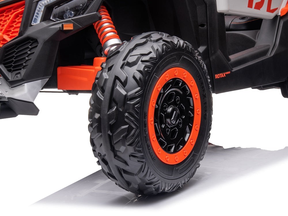 24V 4WD Can-Am Maverick Custom Edition Kids Ride-On UTV Car 2 Seat+ RC/Spare BTY