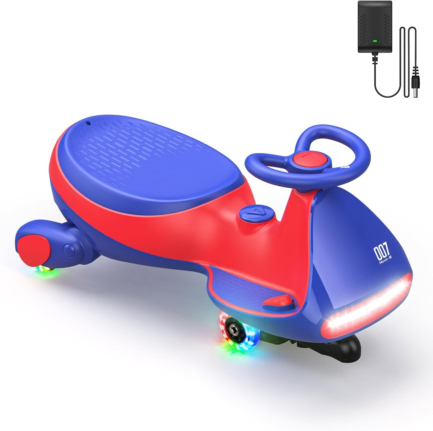 FanttikRide N7 Pro Electric Wiggle Car with Pedal, Rechargeable Battery