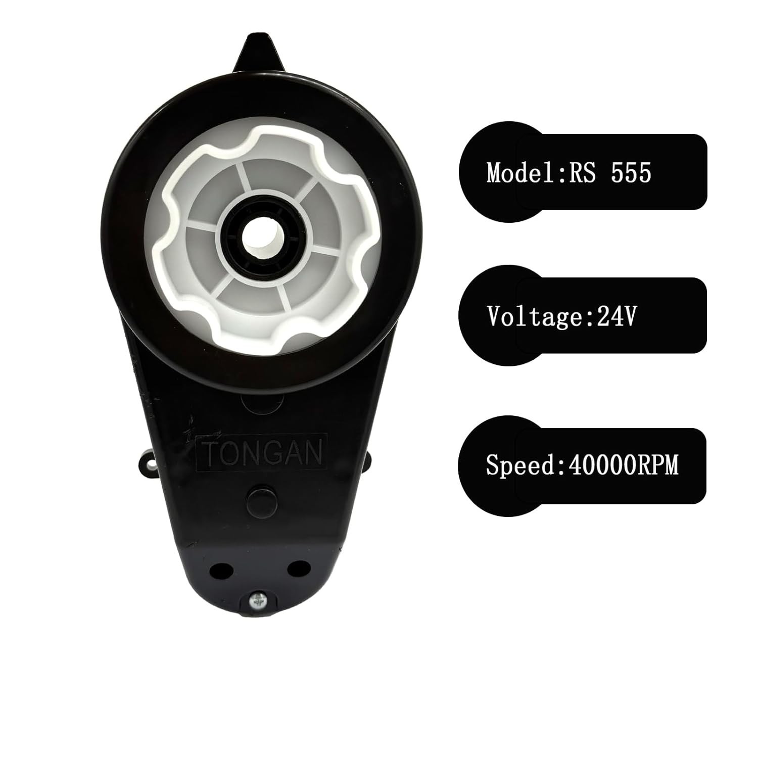 RS550 & RS555 Electric Motor Gearbox Set – 24V, 40000 RPM Performance Upgrade